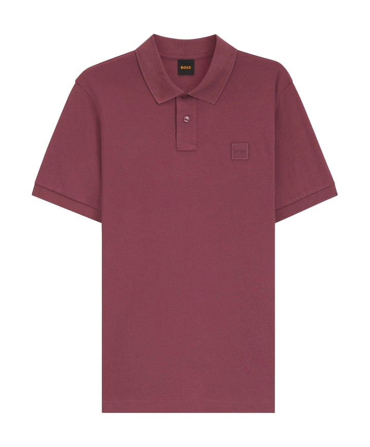 Heren polo rood