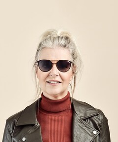 Zonnebril uniseks zwart