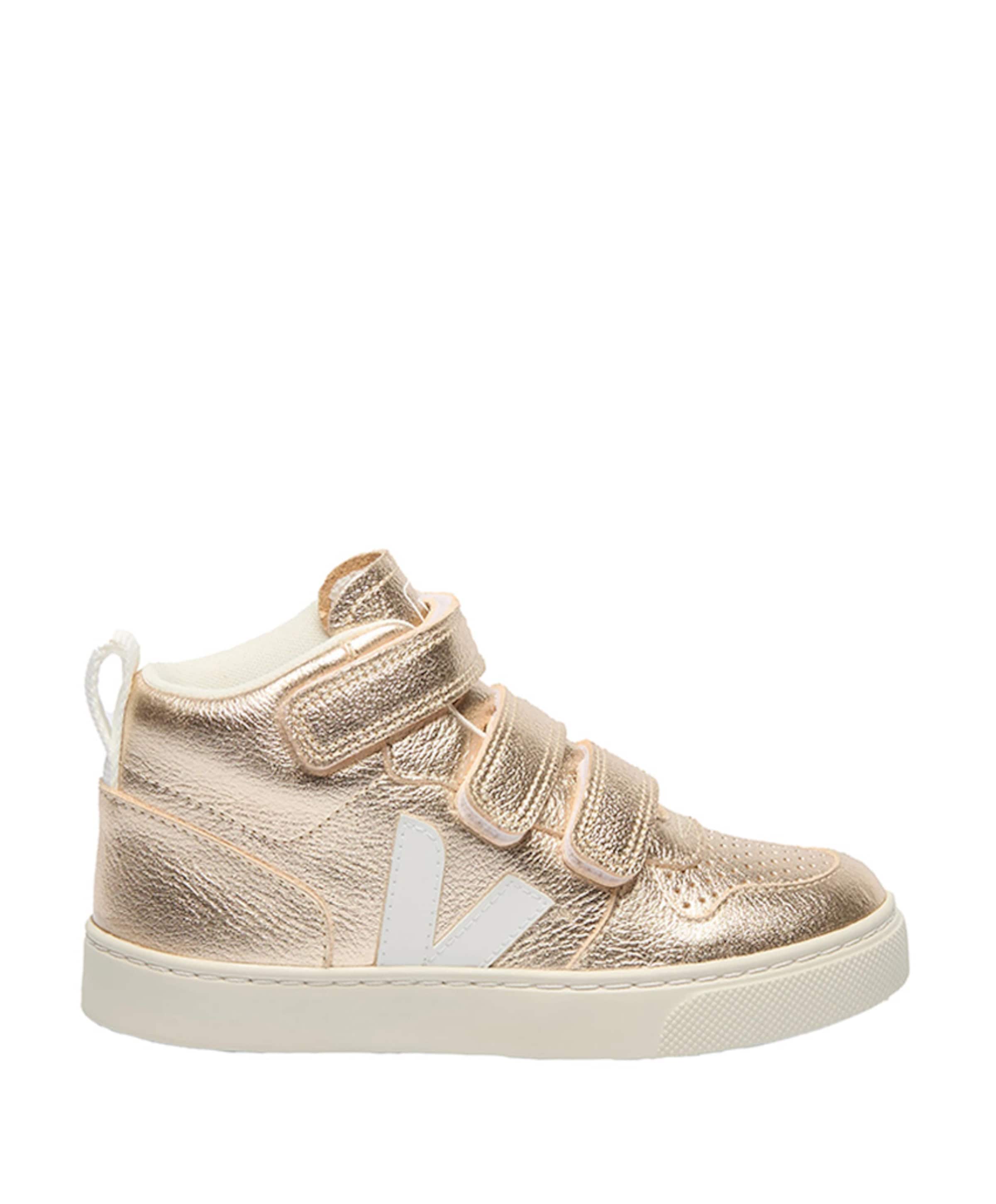KID/JUNIOR SMALL V-10 MID klittenbandschoenen goud