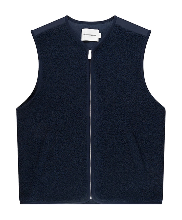 Gilet blauw