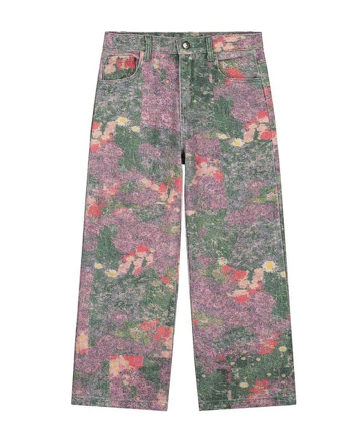 Cheecky Flower jeans multicolor
