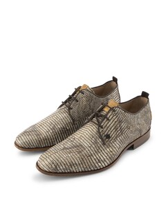 Greg Marble heren veterschoenen beige