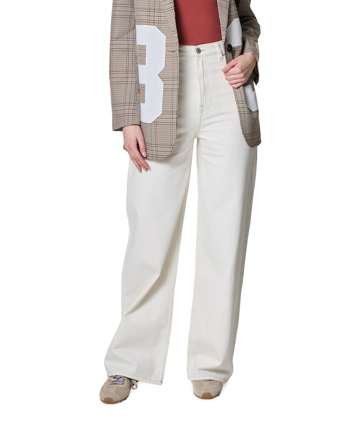 Sarebecca 15895 dames jeans ecru