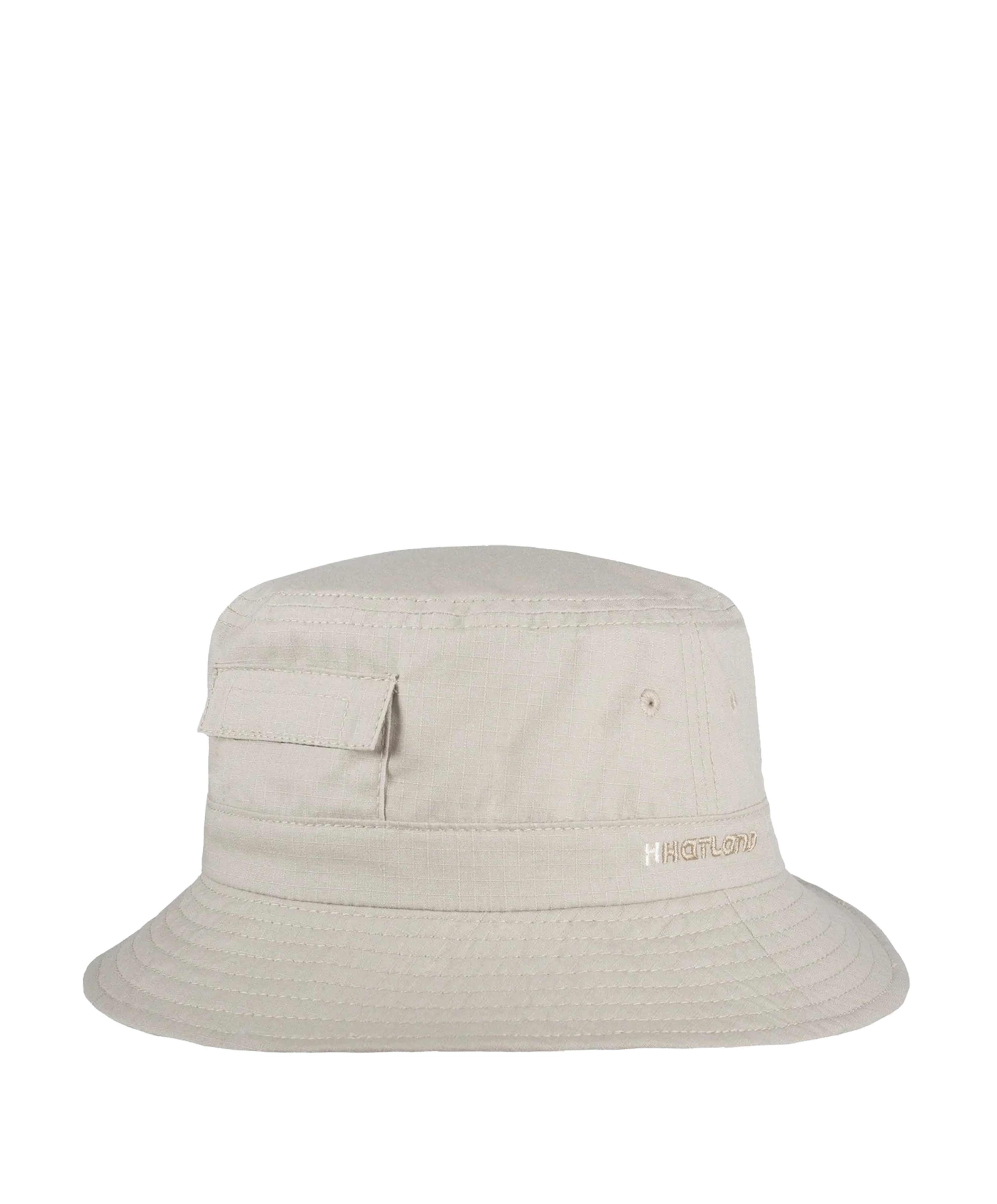 Heren bucket hat beige