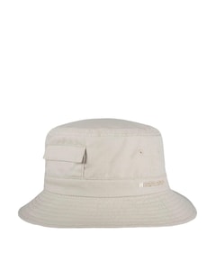 Heren bucket hat beige