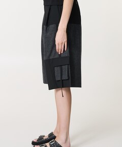 Cargo Short dames bermuda grijs