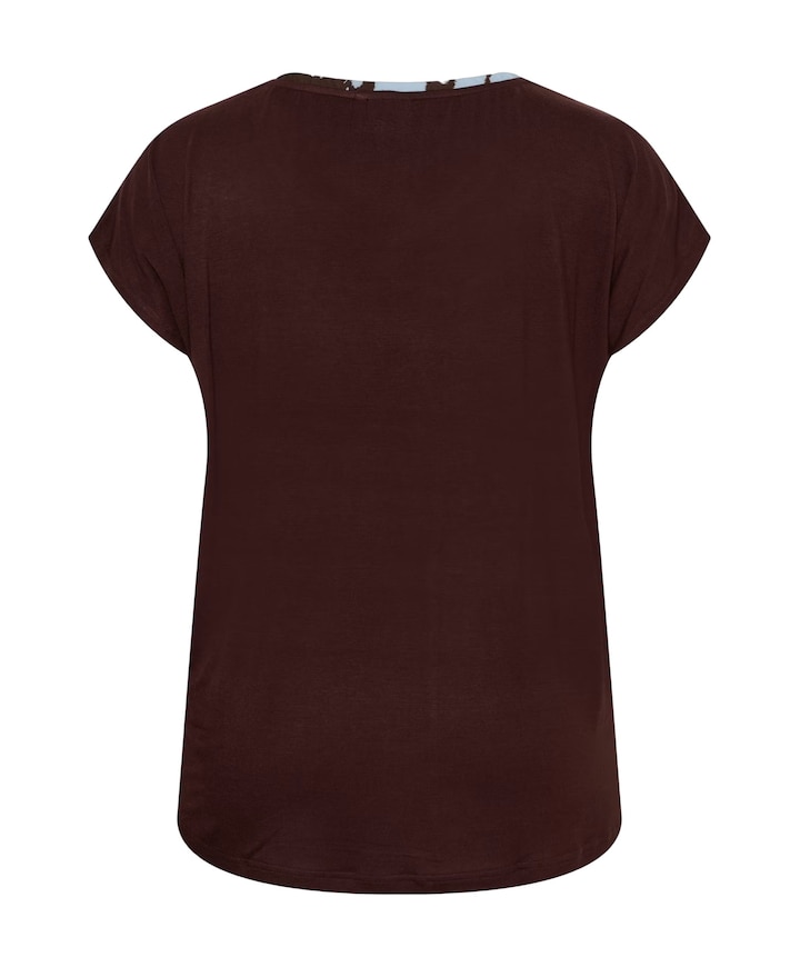 Dames blouse bruin
