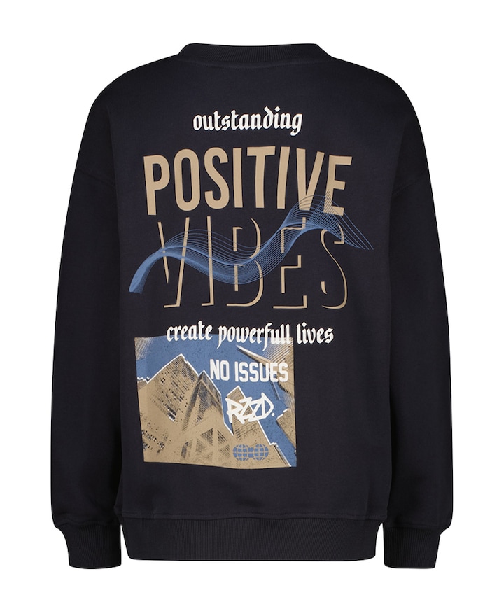 Jongens sweater blauw