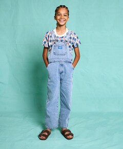 uniseks jeans  blauw