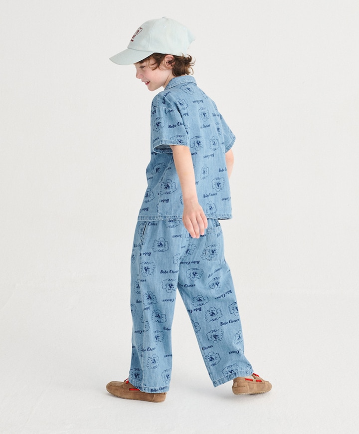 Pickles The Dog uniseks jeans  blauw