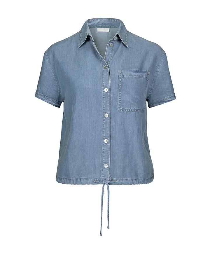 Blouse blauw