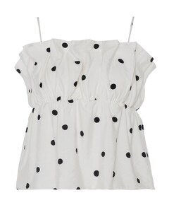 Dames top ecru