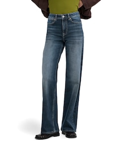 ONLMADISON BLUSH HW WIDE DNM DOT529 dames jeans blauw