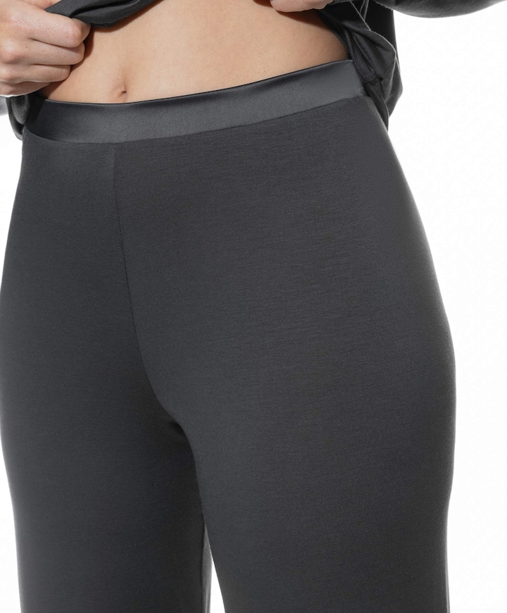 Dames pyjamabroek grijs