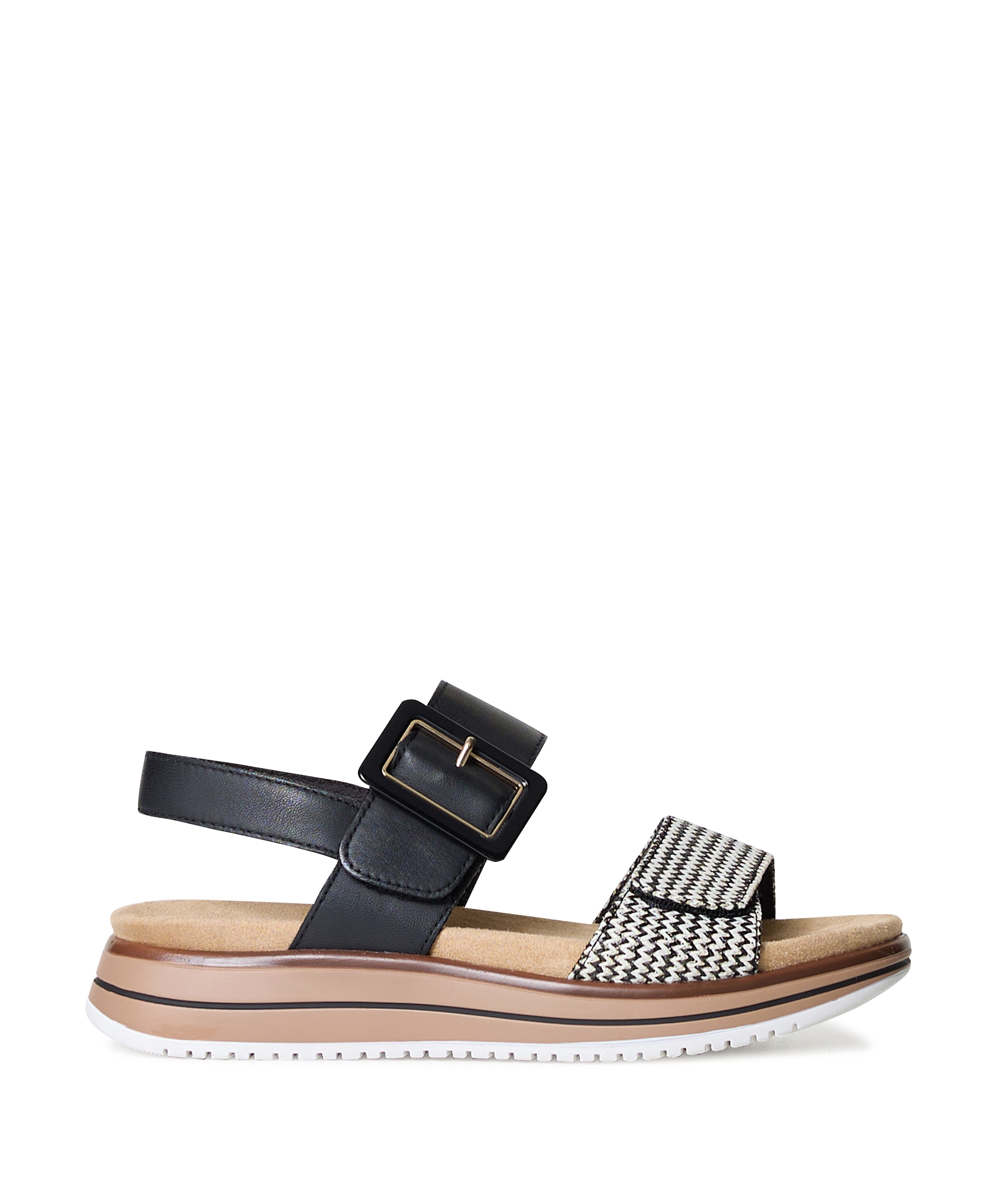 dames sandalen zwart