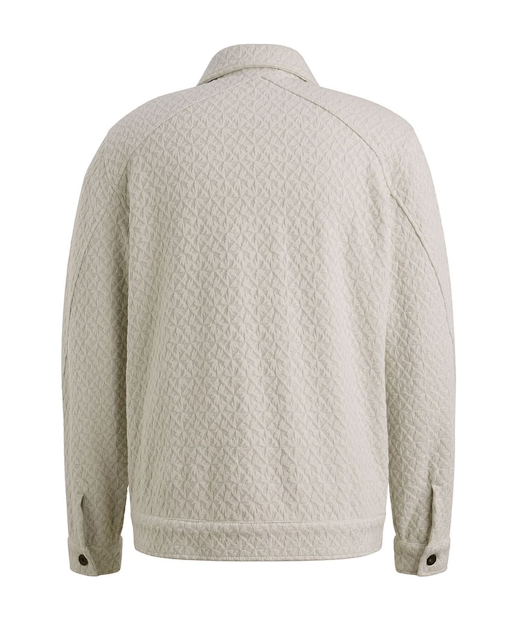 Heren overshirt beige