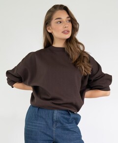 Dames sweater bruin