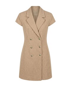 Dames jurk beige