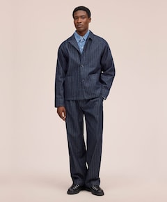 Heren spijkerjas blauw