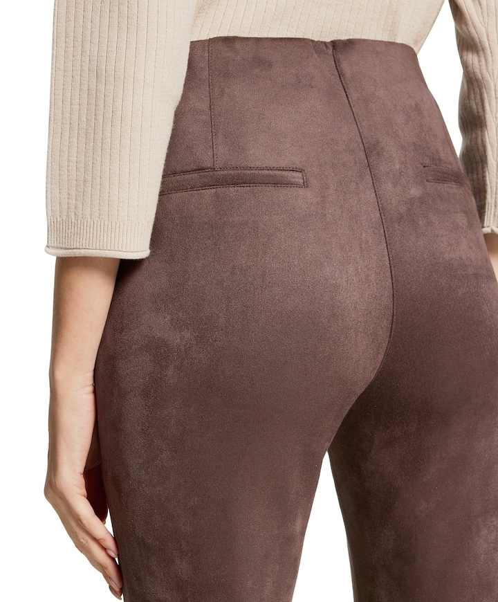7/8 dames broek bruin