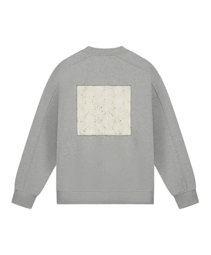 Heren sweater grijs
