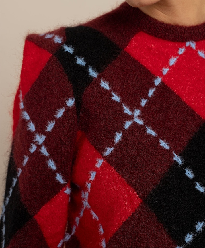 Dames trui rood