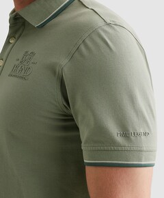 Heren polo groen