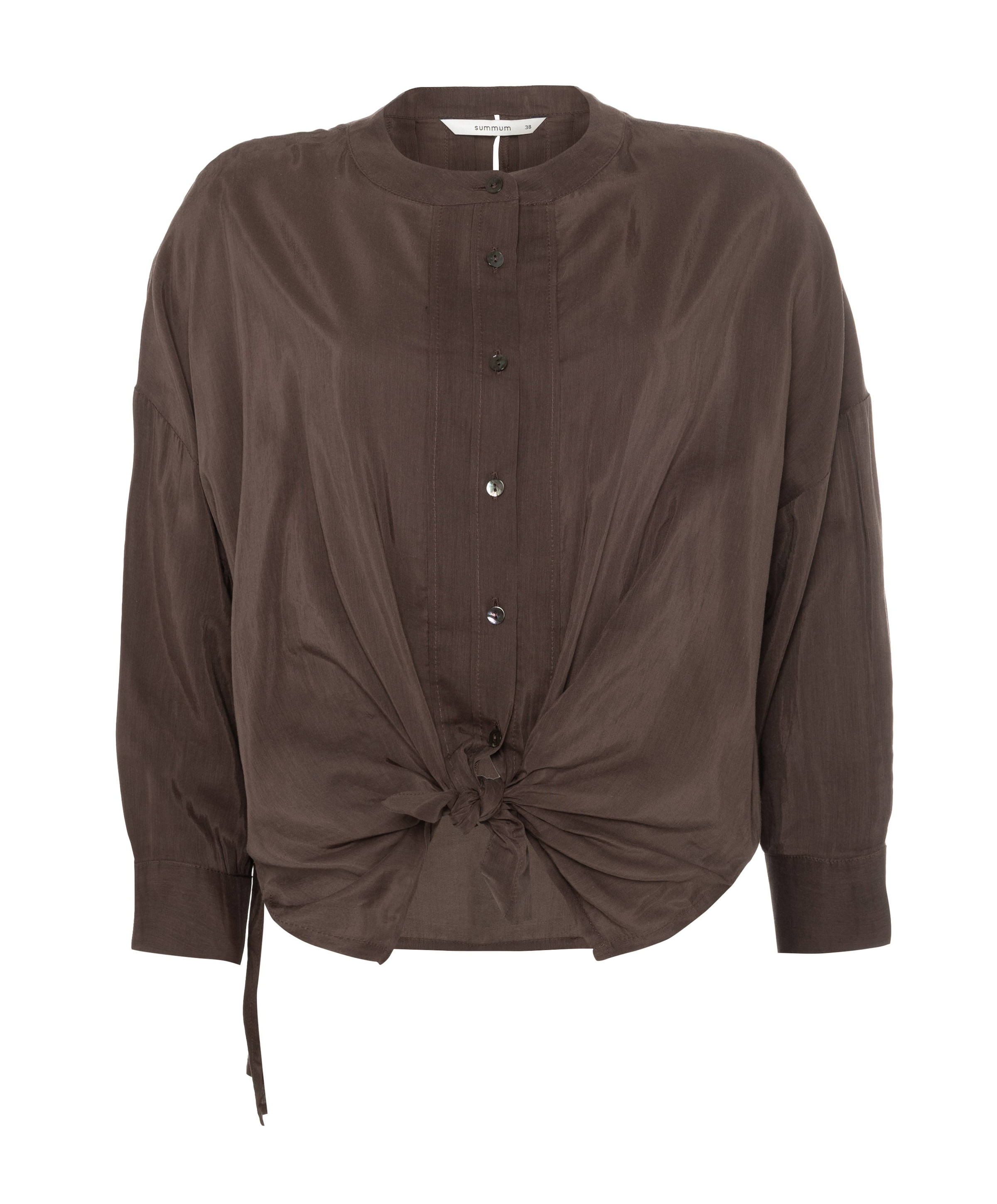 Dames blouse bruin