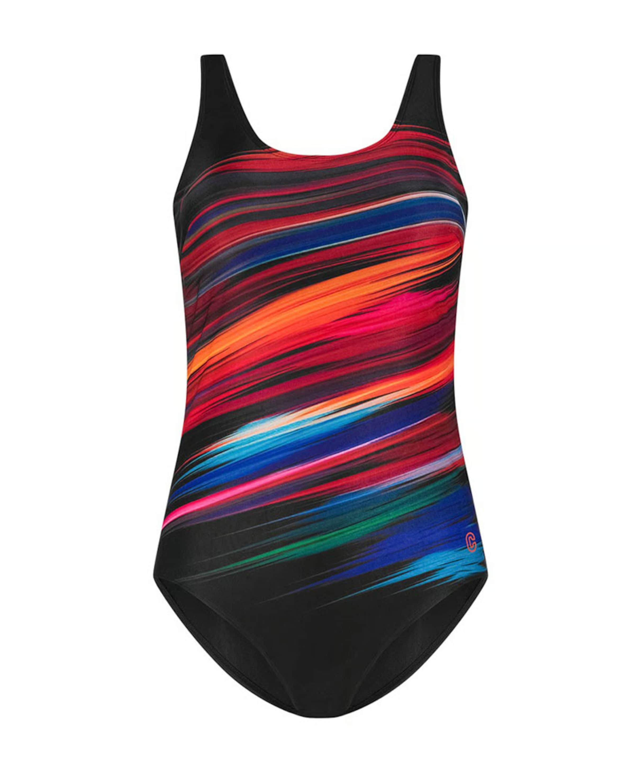 Dames badpak multicolor