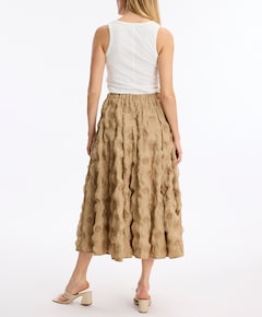 Dames rok beige