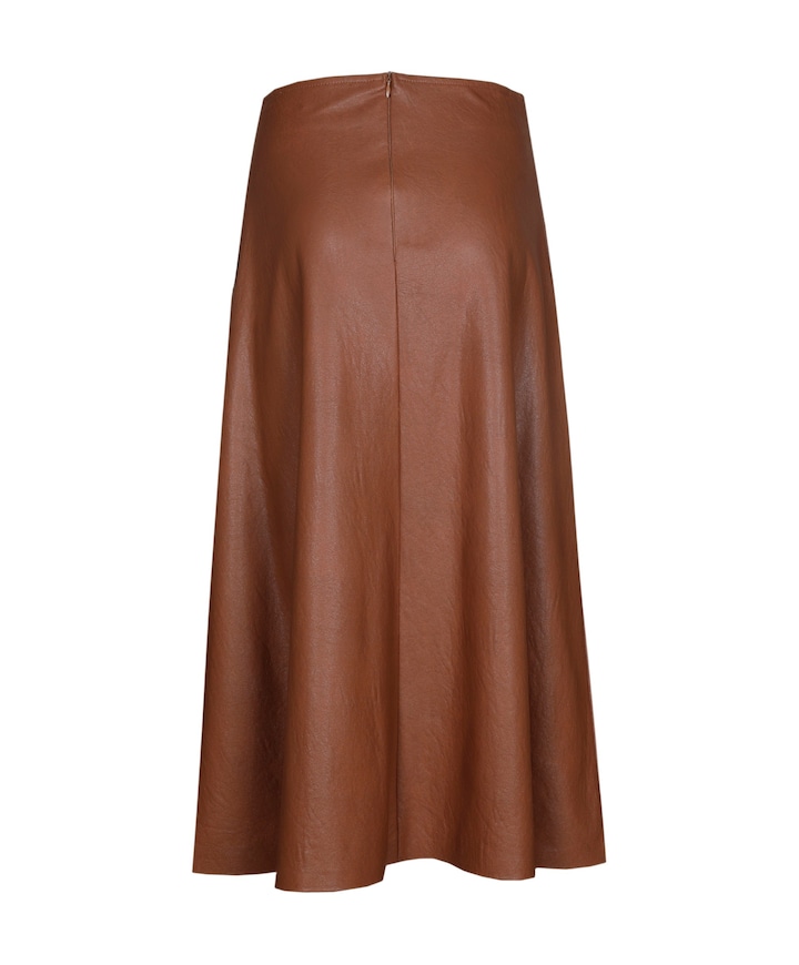 Dames rok bruin