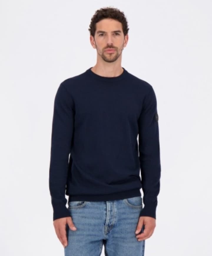 Heren trui blauw