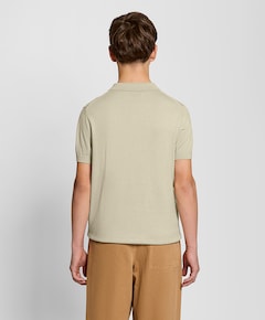 Jongens polo beige