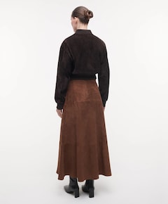 Dames rok bruin