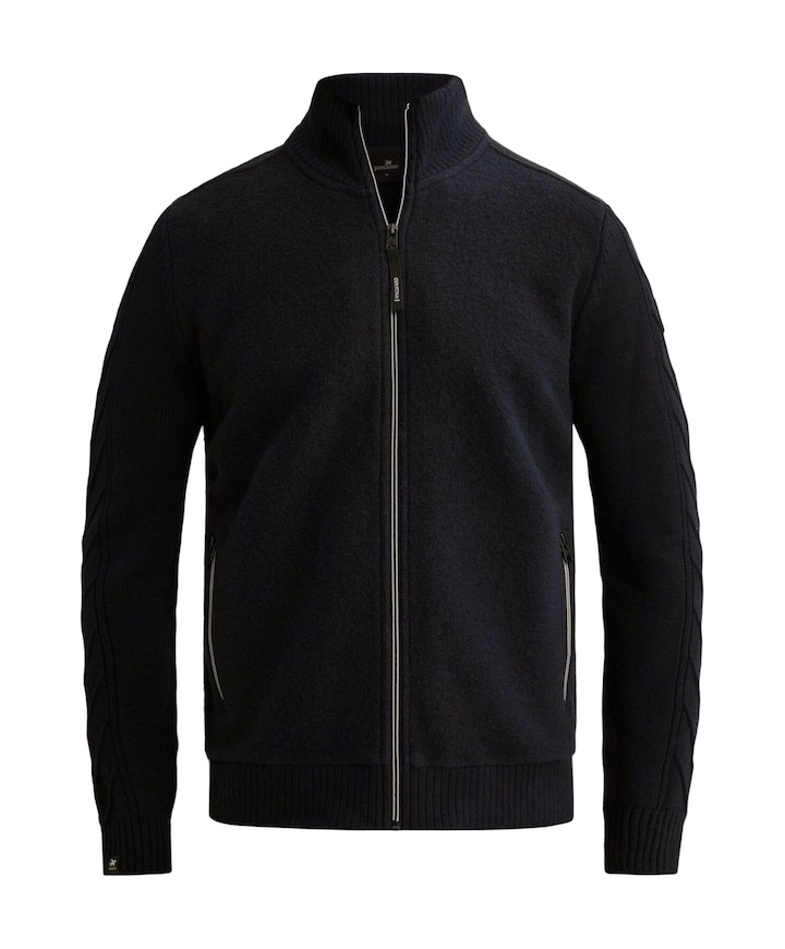 Heren vest blauw