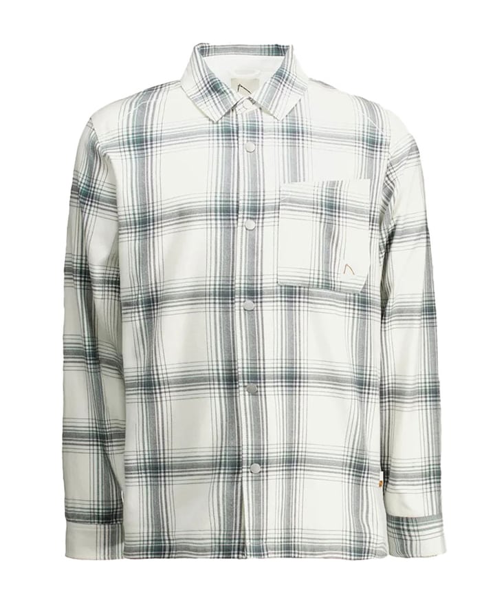 Heren overshirt ecru