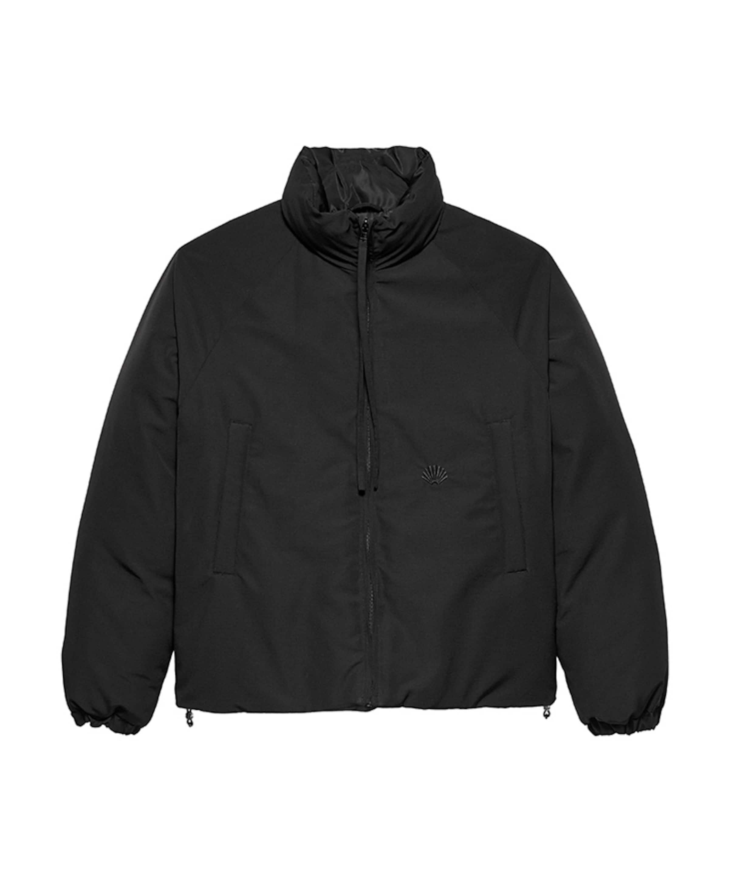 Heren omkeerbare jas zwart