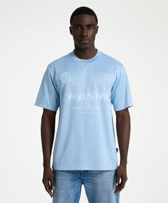 Heren T-shirt blauw