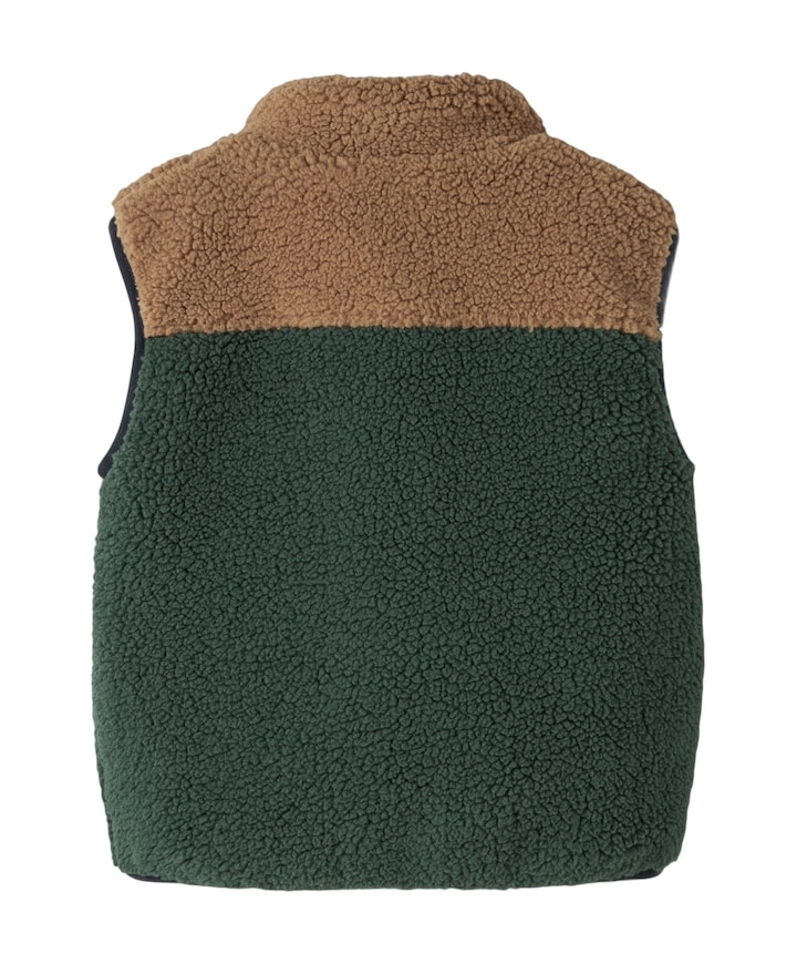 Jongens bodywarmer groen