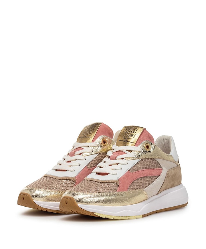 dames sneakers goud