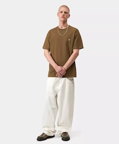 Heren T-shirt bruin
