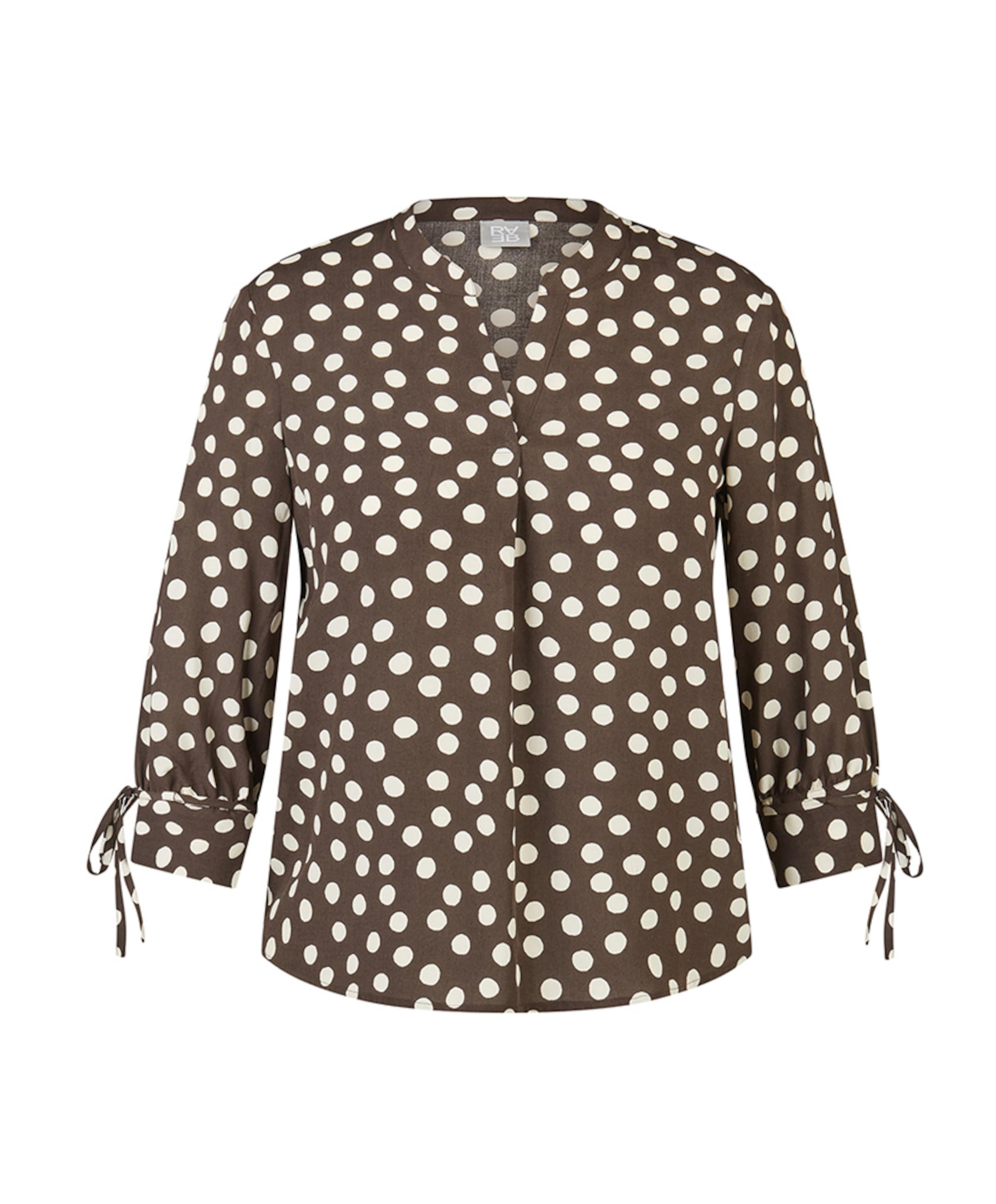 Dames blouse bruin
