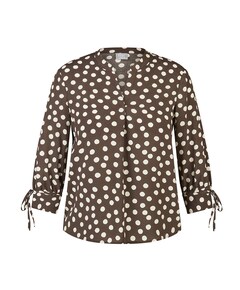 Dames blouse bruin