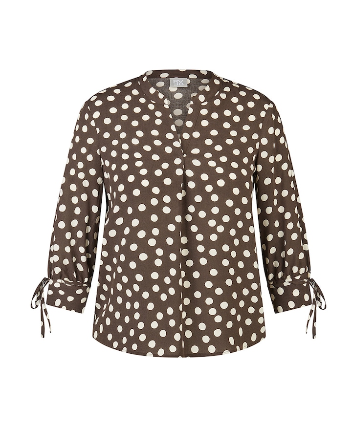 Dames blouse bruin