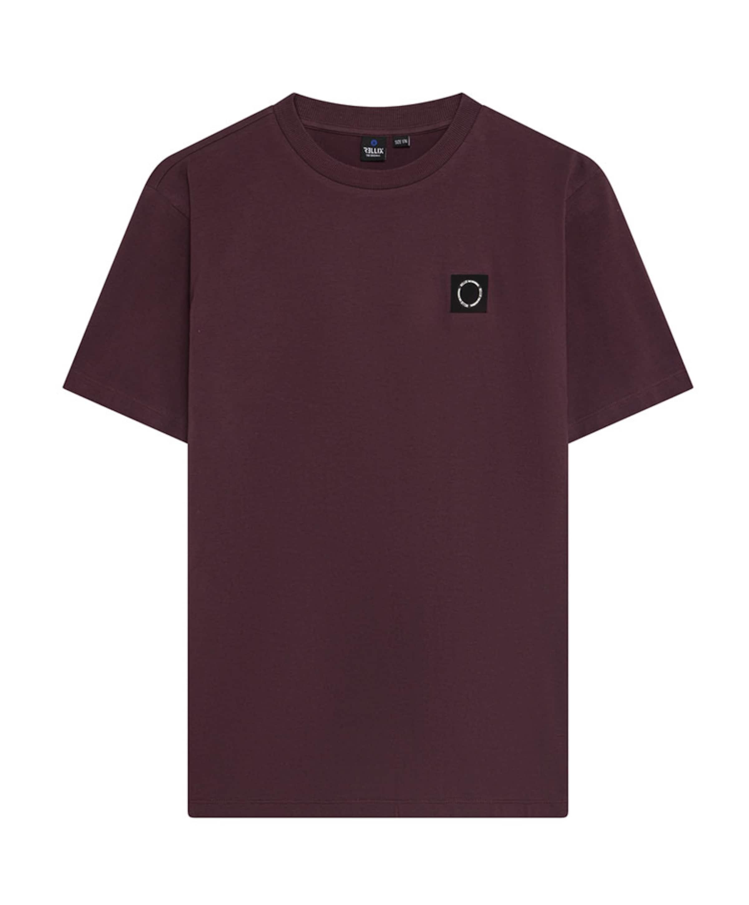 Jongens T-shirt bordeaux
