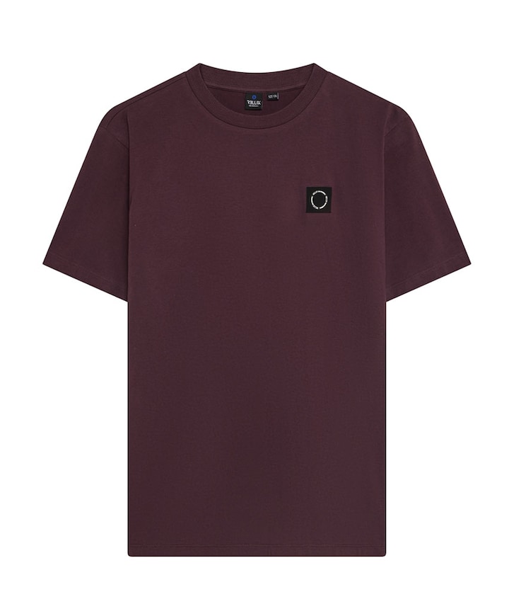 Jongens T-shirt bordeaux