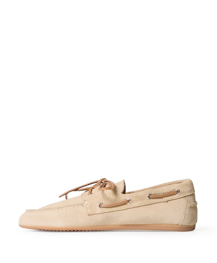 dames loafers beige