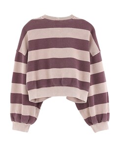 Meisjes sweater paars