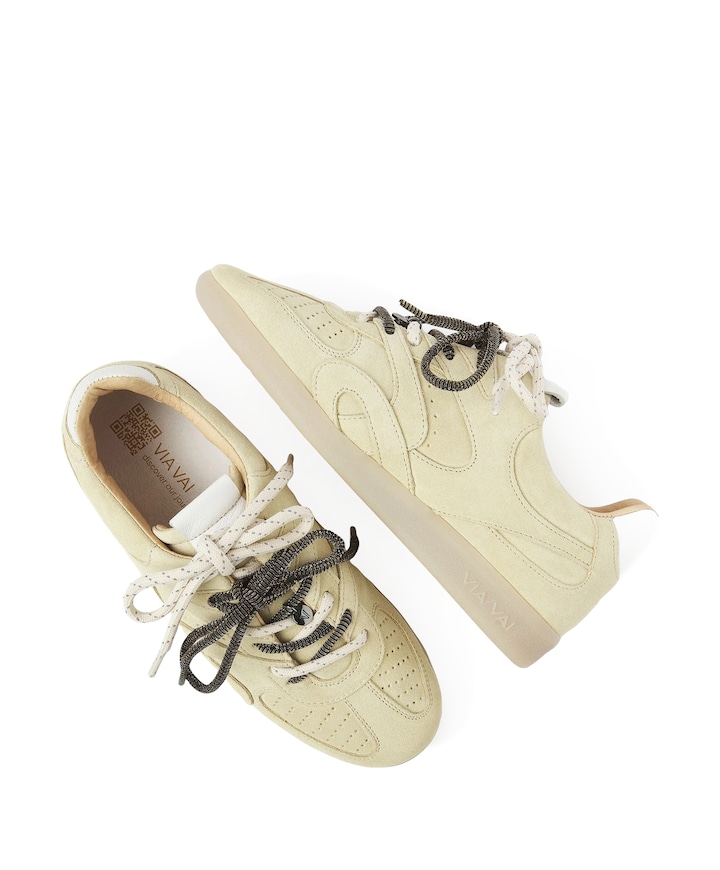 Nilla Macy dames sneakers beige
