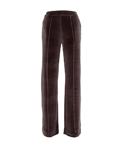 Pants Velour dames broek bruin